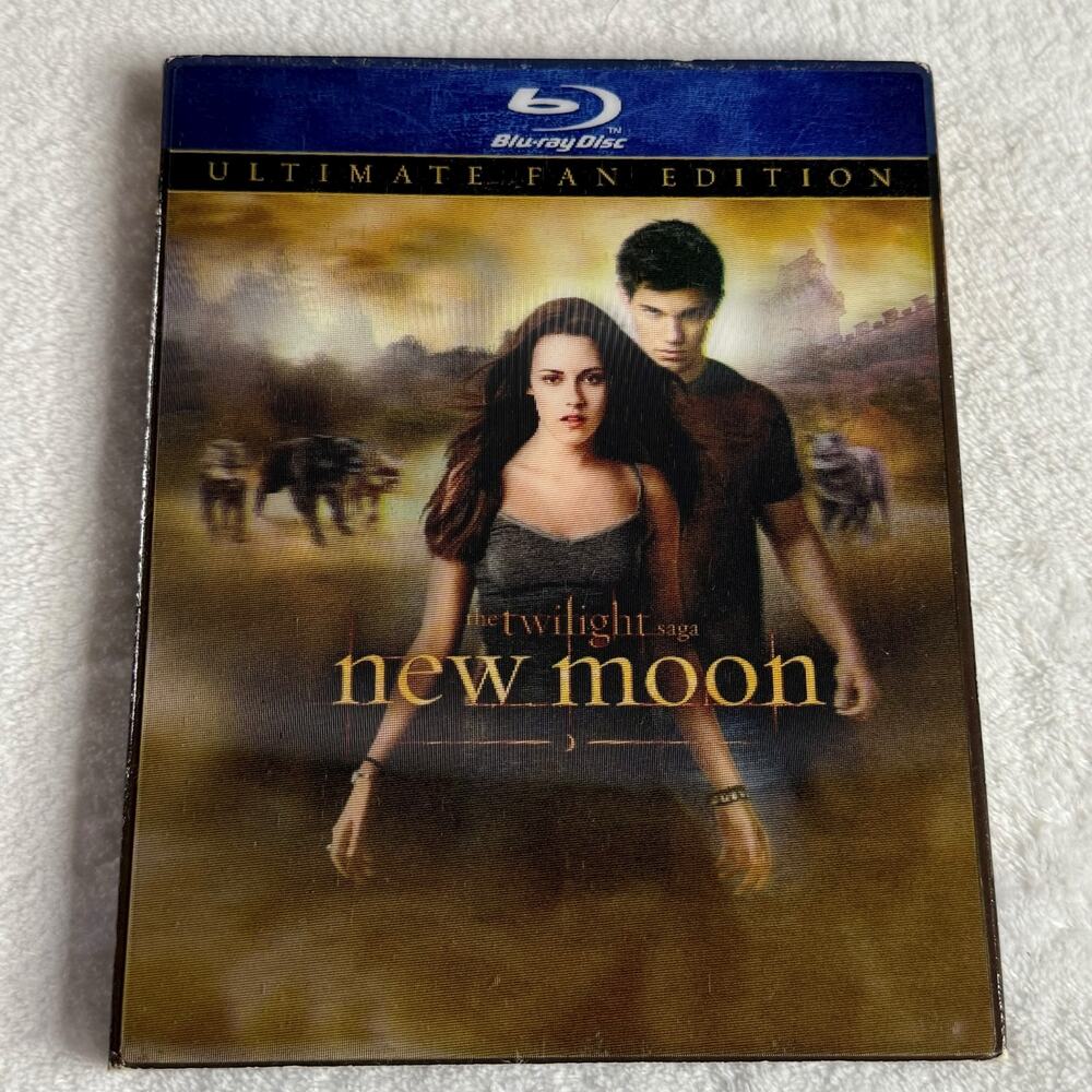 Twilight Saga: New Moon Blu-ray Ultimate Fan Edition‎ 3D Holographic Slipcover